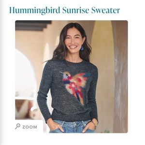 Sundance Saccharine Hummingbird Sweater